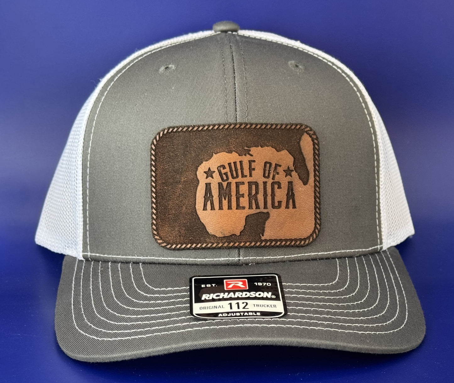 Custom Leather Patch Hat