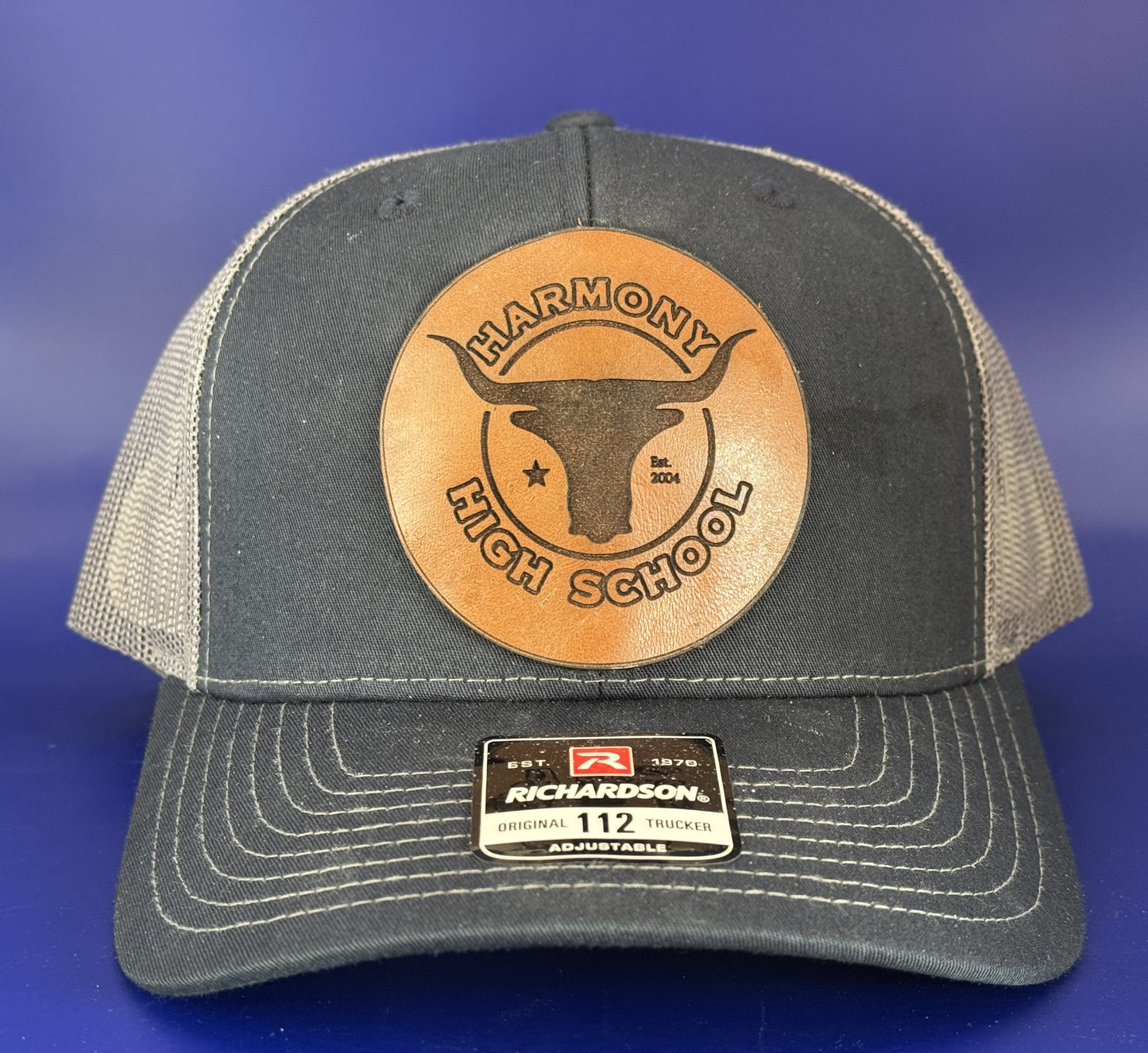 Custom Leather Patch Hat