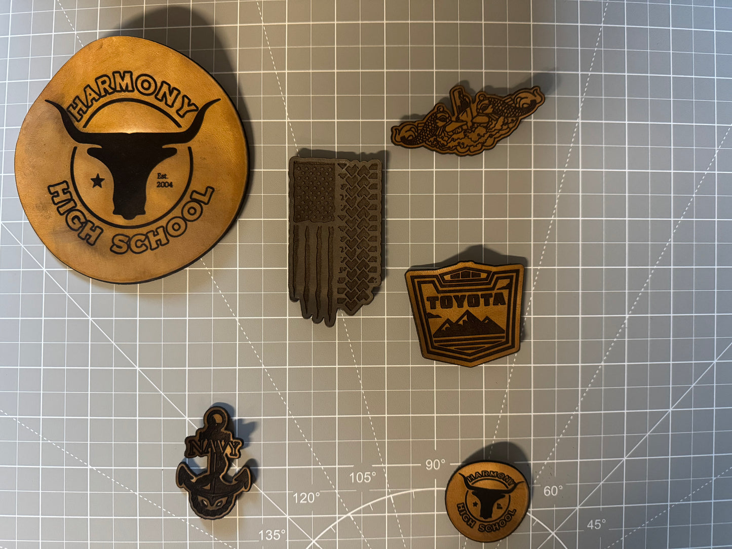 Custom Leather Patch Hat