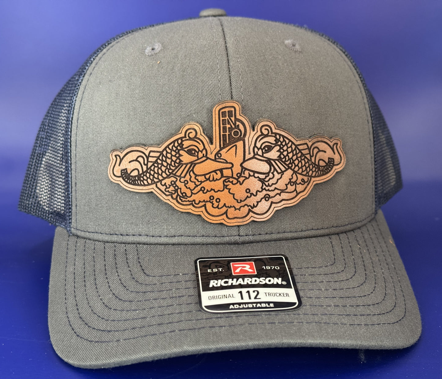 Custom Leather Patch Hat